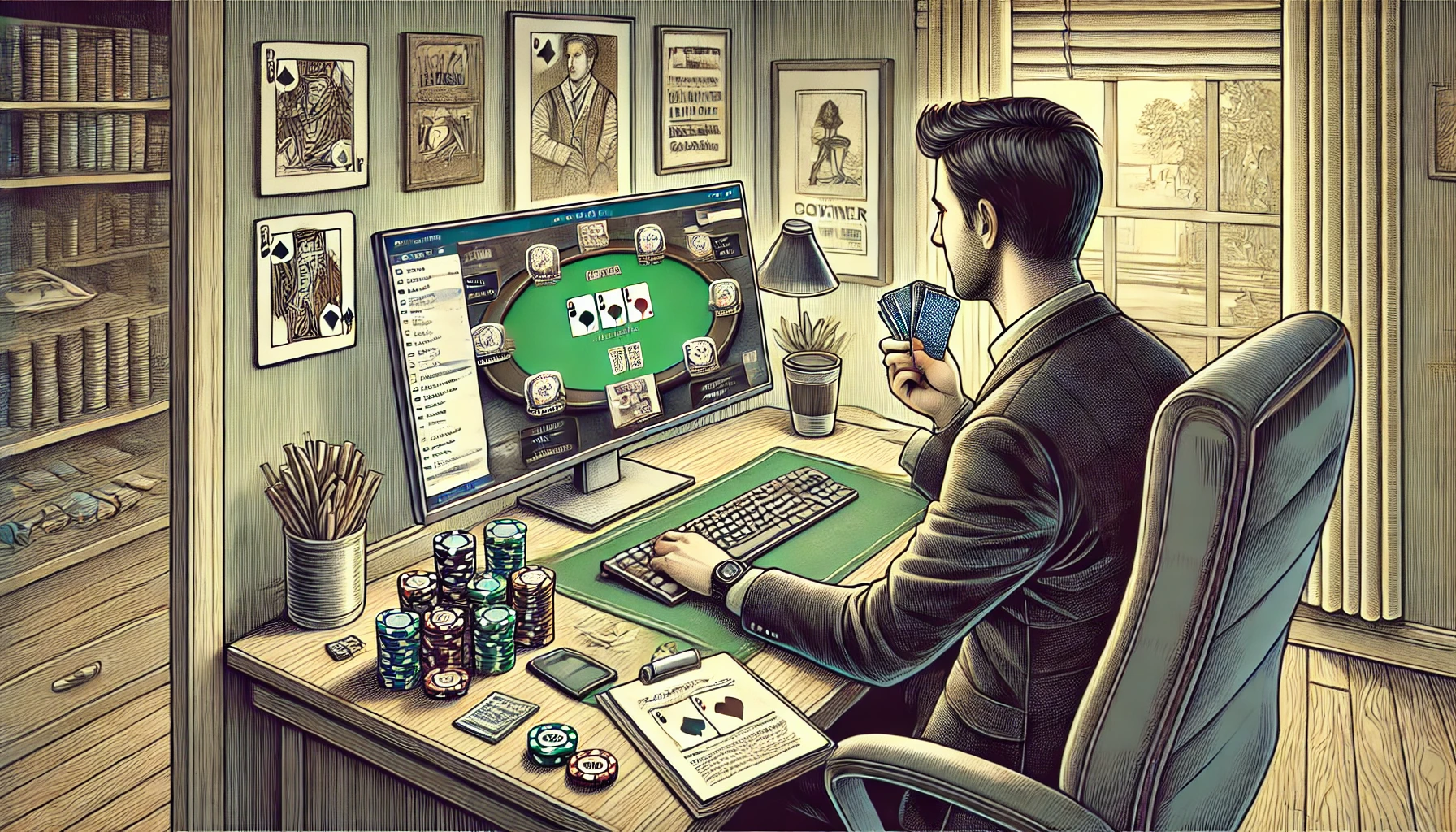 Hur man spelar poker online